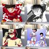 C-Captain Tsubasa Animations-Kissenbezug Quadratisches Kissen Schlafzimmer Sofa Freizeit Komfortkissen Auto Wohnzimmer Heimdekoration 40X40