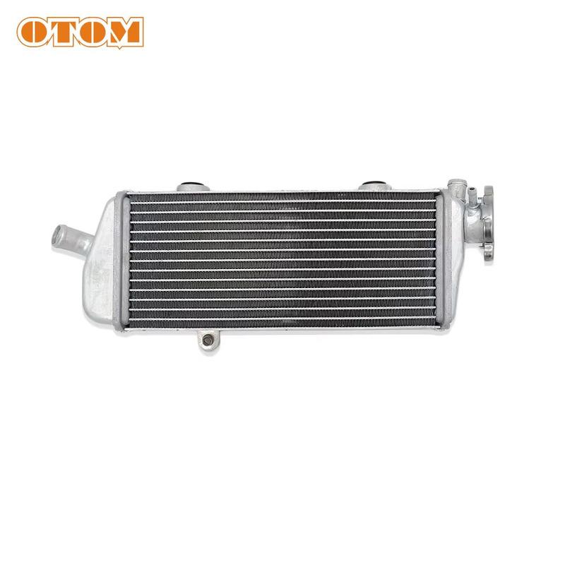OTOM Motorcycle Left Right Radiator Engine Cooler Aluminium Cooling For KTM SXF XCF SMR HUSQVARNA FC FS 250 350 450 2007-2015
