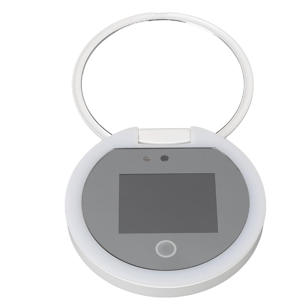 Smart Makeup Mirror LED Sun Protection Visualization Portable Anti Fingerprint Vanity Mirror for