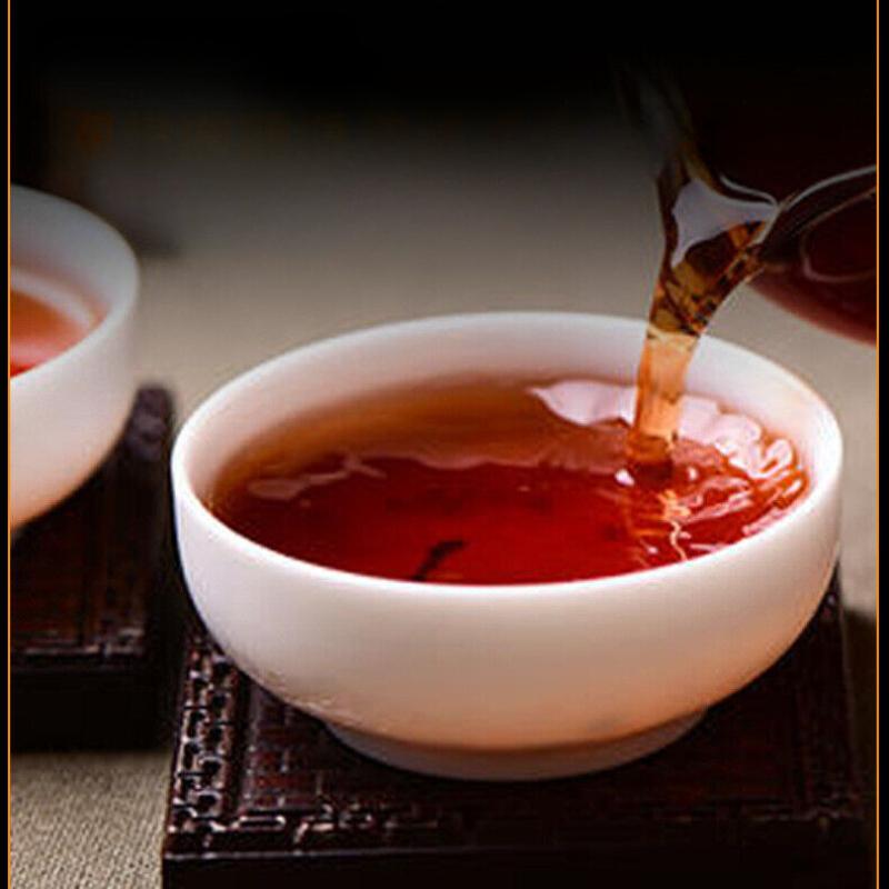 200 g Yunnan Tea Puerh moden te Lao Banzhang Puerh teboks Puerh liten kake