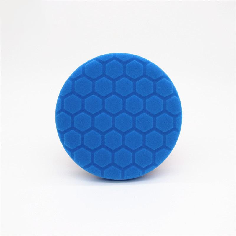 5/6 Inch Manzerna Hexagonal Flower Sponge Polishing Pad for Car Paint Waxing and Scratch Repair