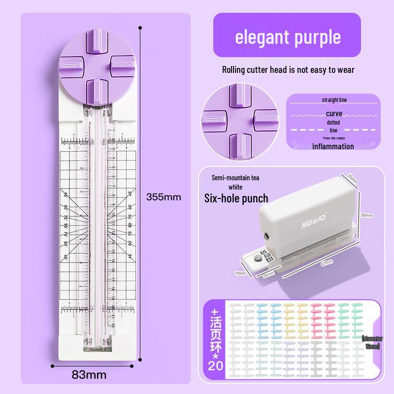 Compact 4-in-1 Paper Cutter Knife