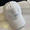 Letter Embroidery Peaked Cap Korean Girl Outdoor Sun Visors Hat New Baseball Hat  for Women