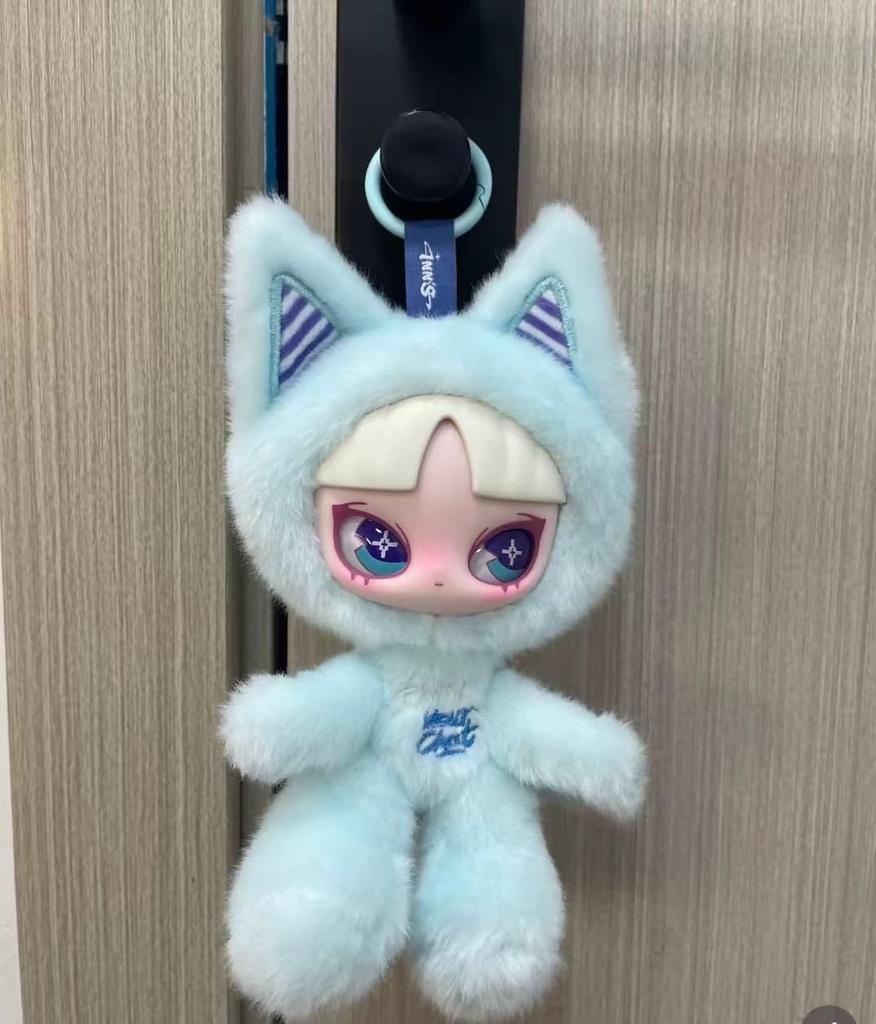 [CHIBIHOUSE] Ganraku Jukoku INN'S [Essen Sie Inn Ihr Chat: Tsume Chat] Plüsch-Anhänger, ca. 15-17 cm groß, 1 Stück zufällig