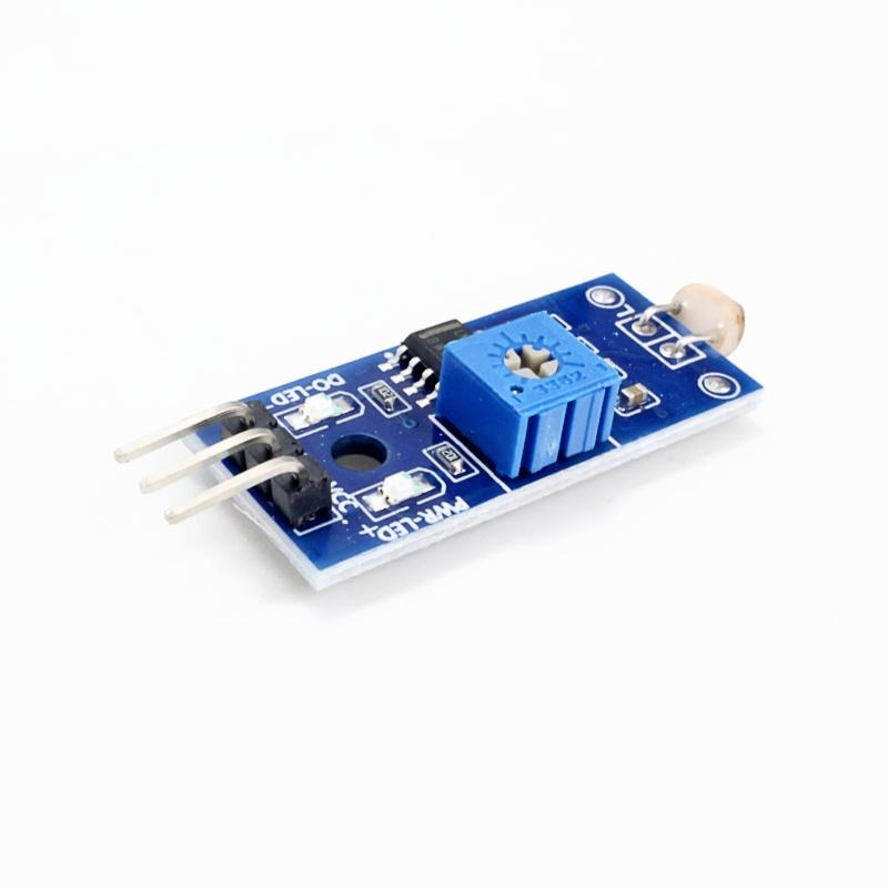 5/10PCS Photosensitive Sensor Module 3Pin 3.3V-5V Photoresistor Light Detection Resistance Module Photo Resistor for Arduino