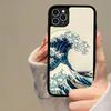 Classic Artwork Great Wave Off Kanagawa Phone Case For IPhone 17 16 Pro Max 11 12 13 14 15 Hard PC+TPU Bracket Back Cover