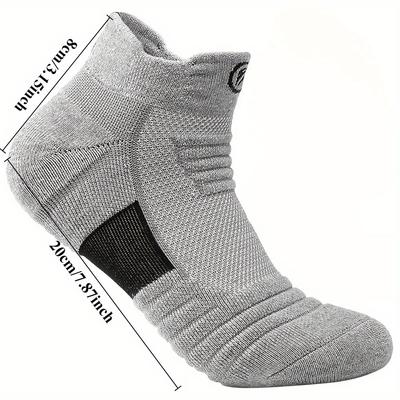 4 Pairs Sports Socks. Breathable, Odor-proof & Quick-drying for Men & Women.