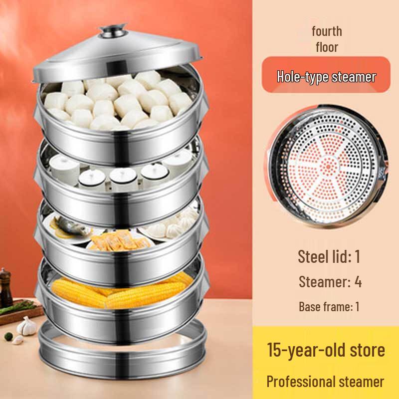 Lijia Stainless Steel Multi-layer Steamer Pot
