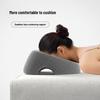 Ergonomics Lying Down Pillow Memory Foam Breathable Head Support Pillow Snap Body Massage Face Rest Pillow for Beauty Salonn
