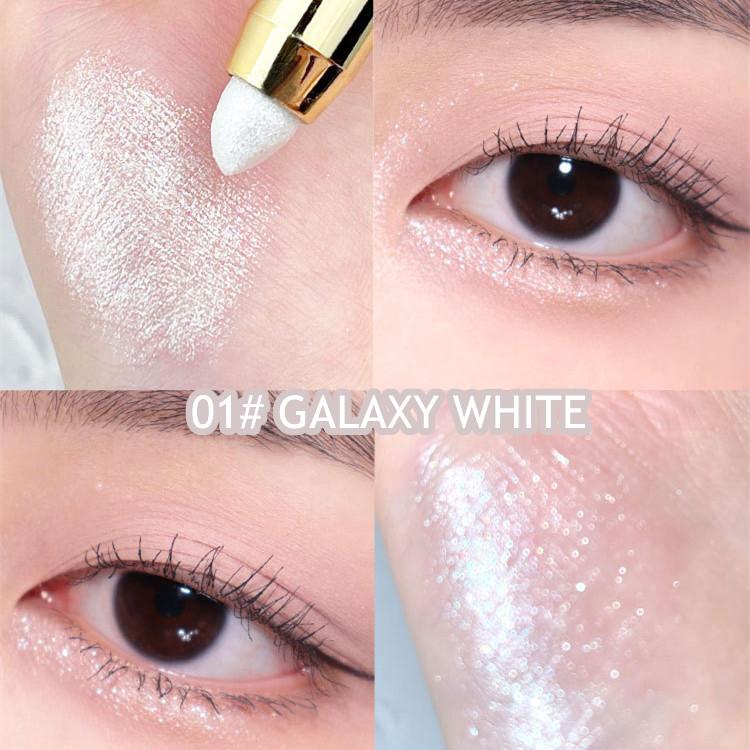 FOMIX Highlight Eyeshadow Pen Double-ended Eyeshadow Stick With Pearlescent Shimmer To Contour And Brighten