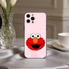 C-Cartoon R-Red cute A-Elmo-O  Phone Case For iPhone 17,16,15,14,13,12,11 Plus,Pro Max,XS,Soft Silicone Black Cover