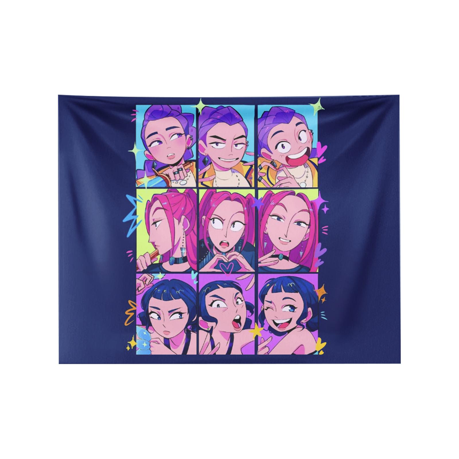 

Аниме Узор Фланель Приятный к коже Не раздражающий Подходит для детского телосложения Подарок для фанатов One Size