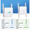 AC1200M Dual band WIFI Network Repeater 5G 2.4G Wireless Signal Extender Amplifier Repeat White American Standard US