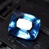 Blue Sapphire Excellent Cushion Cut Natural 8.45 Ct Loose Gemstone CERTIFIED AM-637