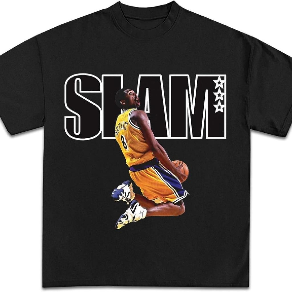 Kobe SLAM Graphic Tee Collection  Premium Quality Heavyweight Basketball Shirt for Adults & Kids