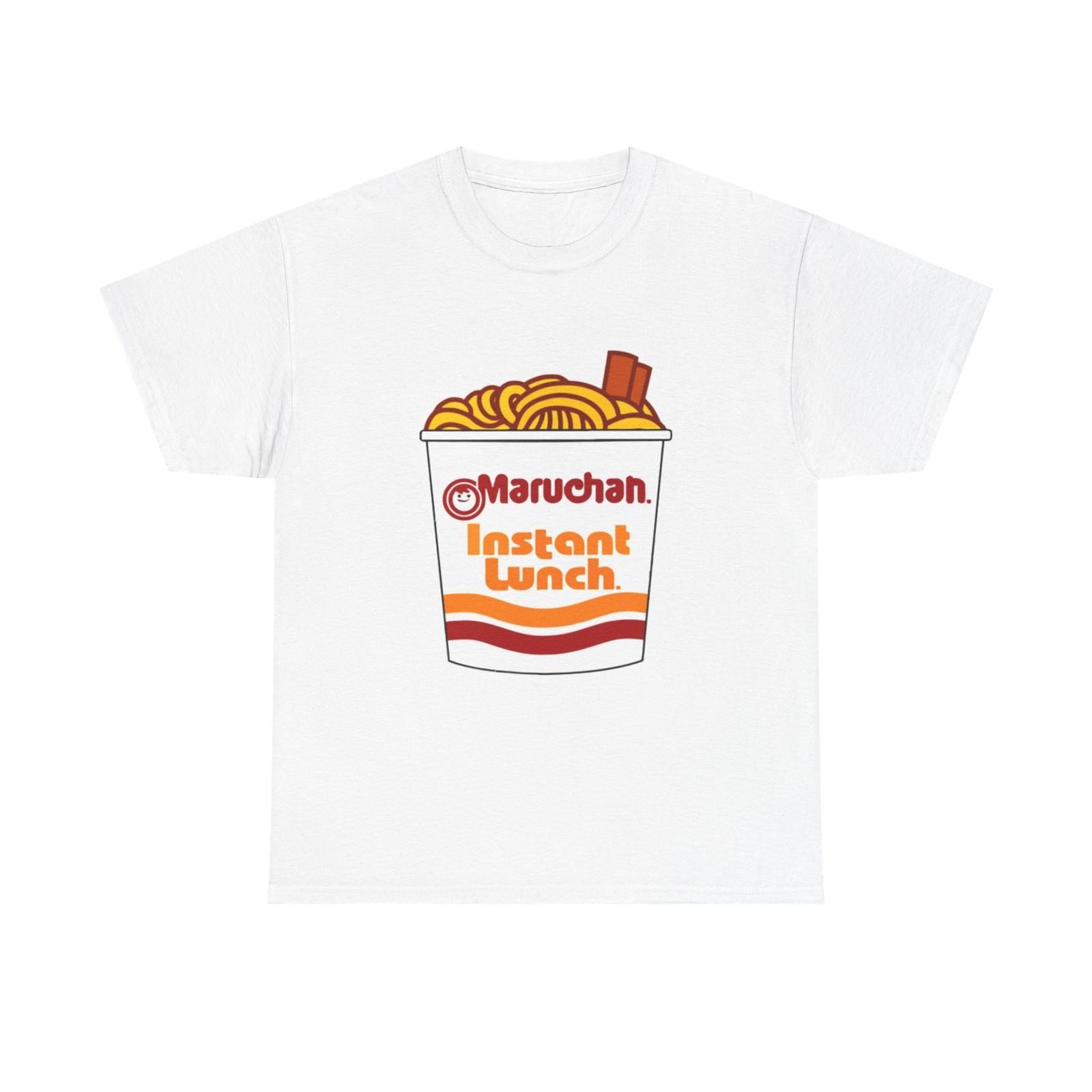 Top Ramen Tshirt Retro College Logo Funny noodles Merch Unisex Heavy Cotton Tee S