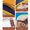 Contrasting Color Minimalist Pen Bag Large Capacity Pencil Case Pencil Pouch  School Supplies