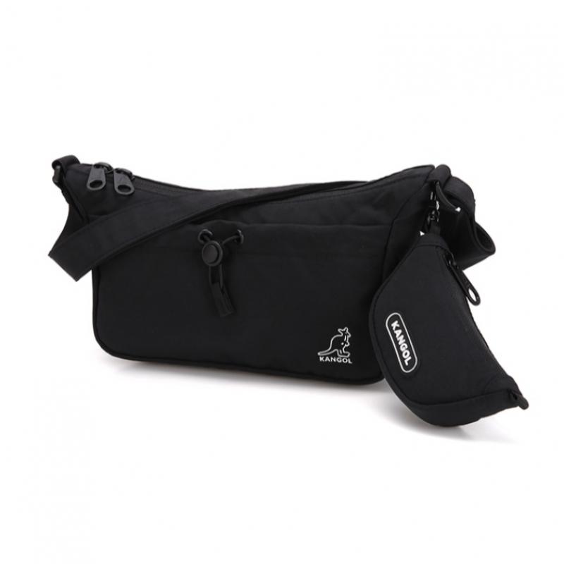 KANGOL Essential X Kleines Umhängetasche 3387 Schwarz