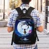 Halloween Horrorfilm Coraline Rucksack für Männer Frauen Wasserabweisend College Schultasche Print Rucksäcke