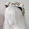 Dark Punk Cat Ear Rivet Headband Subculture Pointed Paw Cat Heavy Metal Leather Headband Spice Girl Gothic Headband