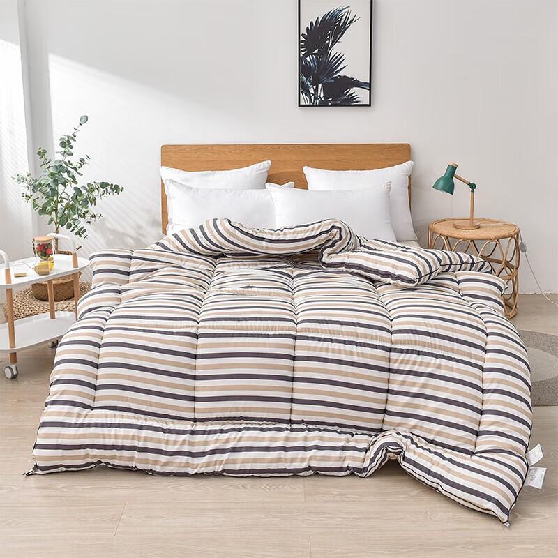 

FIRS Striped Anti-bacterial Seven-Hole Fiber Quilt
