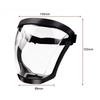 Maschera protettiva antispruzzo trasparente per il viso, maschera protettiva per il viso, maschera protettiva per la sicurezza all'aperto, copricapo, protezione dal lavoro