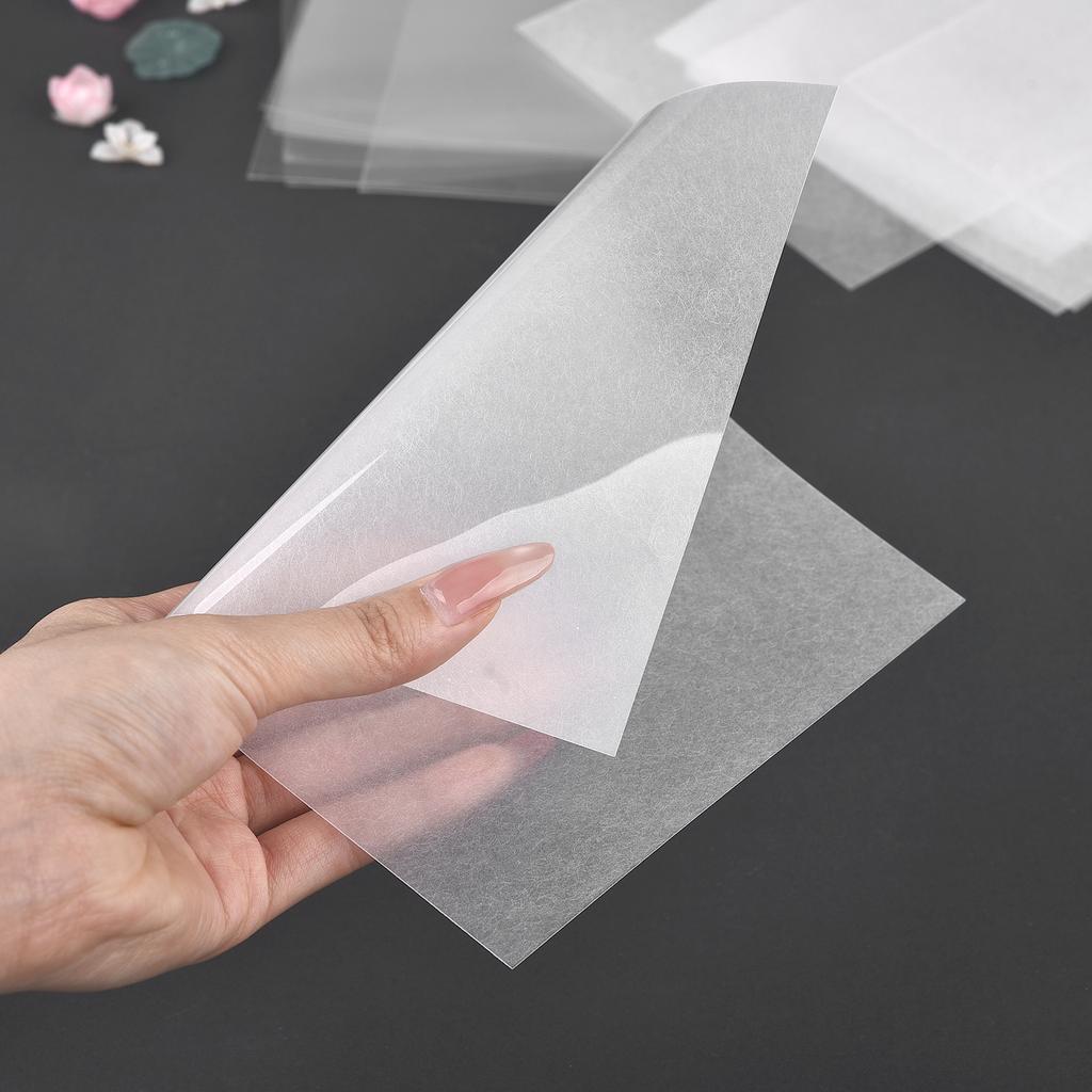 10pcs BOPS Thermal Heat Shrink Paper Shrinkable Paper Film Translucent Sheets Blank Shrink Art Film Paper For DIY 14.5x20cm