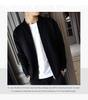 Men's Solid Color Slim Fit Zipper Knit Cardigan - Autumn/Winter Long Sleeve Trend