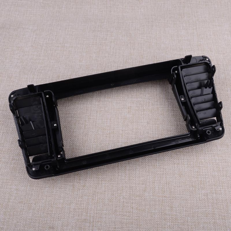 2 Din Car Stereo Radio Dash GPS Navi Fascia Panel Trim Frame Fit for Subaru Outback Legacy 2004-2006 2007 2008 2009 Black