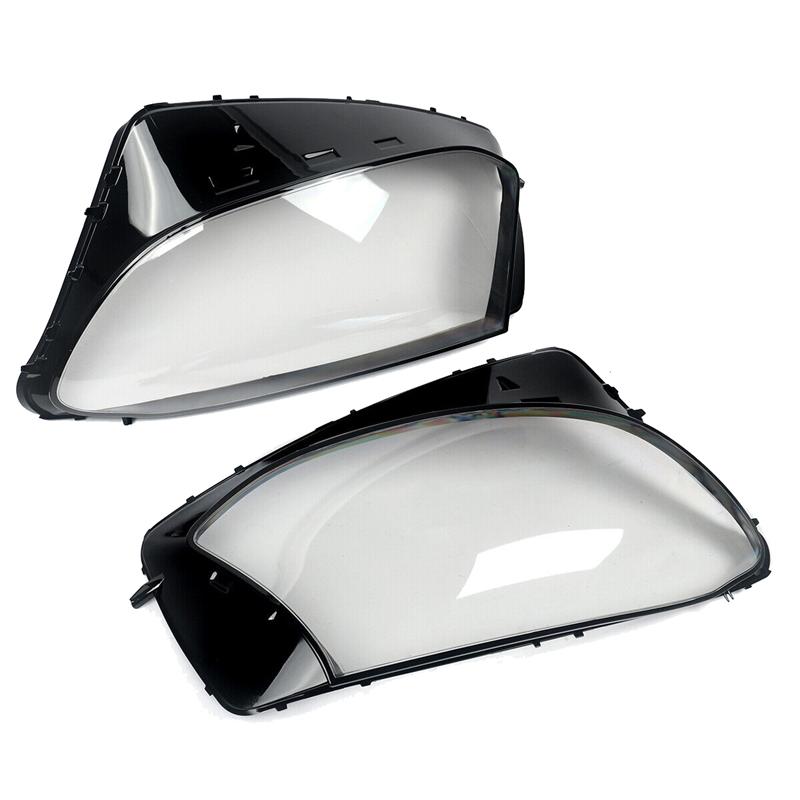 For Mercedes-Benz W253 GLC 200 250 300 2016-2019 Car Headlight Lens Cover Head Light Lamp Shade Shell Lens Case-A99D
