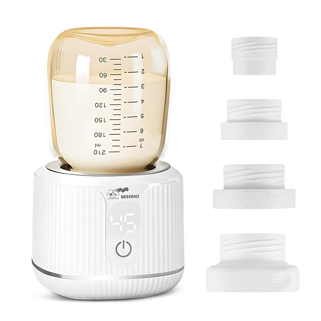 BEBEBAO YH-N01 Portable Baby Milk Bottle Warmer Wireless Milk Heater 4 Levels Temperature
