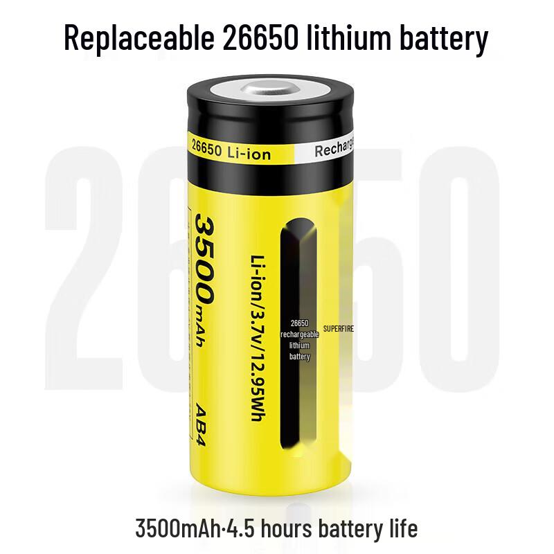Shenhuo High-Power Rechargeable LED Flashlight