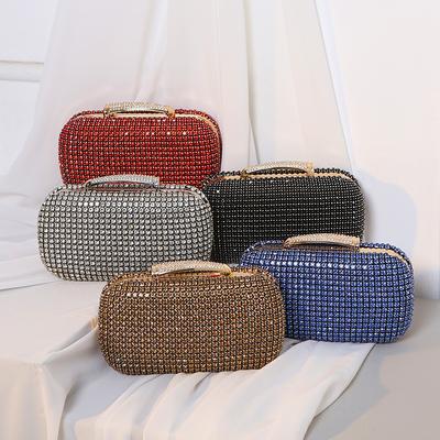 Diamond Dinner Bag Celebrity Temperament Banquet Dress Handmade Diamond Bag Shiny Clutch Bag