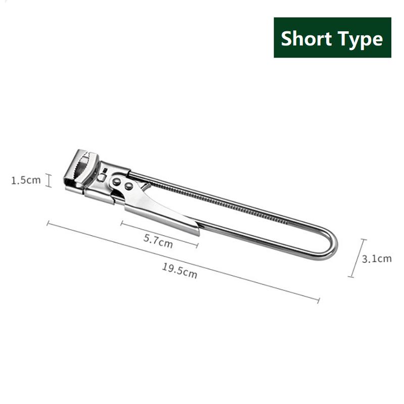 Multifunction Stainless Steel Jar Lid Opener Adjustables Can Bottle Opening Tool Home Kitchen Manual Labor-Saving Opener Gripper