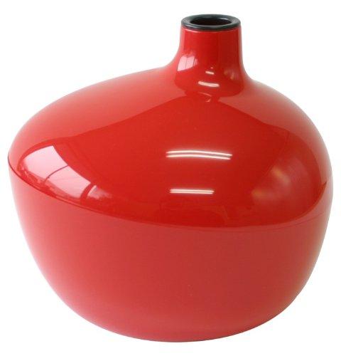 sceltevie  VERTU DE VASE  Маленькое хранилище с вазой для цветов, Красный, 227779, Сделано в Японии компанией Yawata Kasei