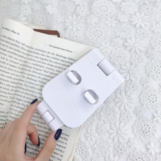 Phone Holder Stand Non-slip Load Bearing Adjustable Plastic Desktop Phone Holder for Office