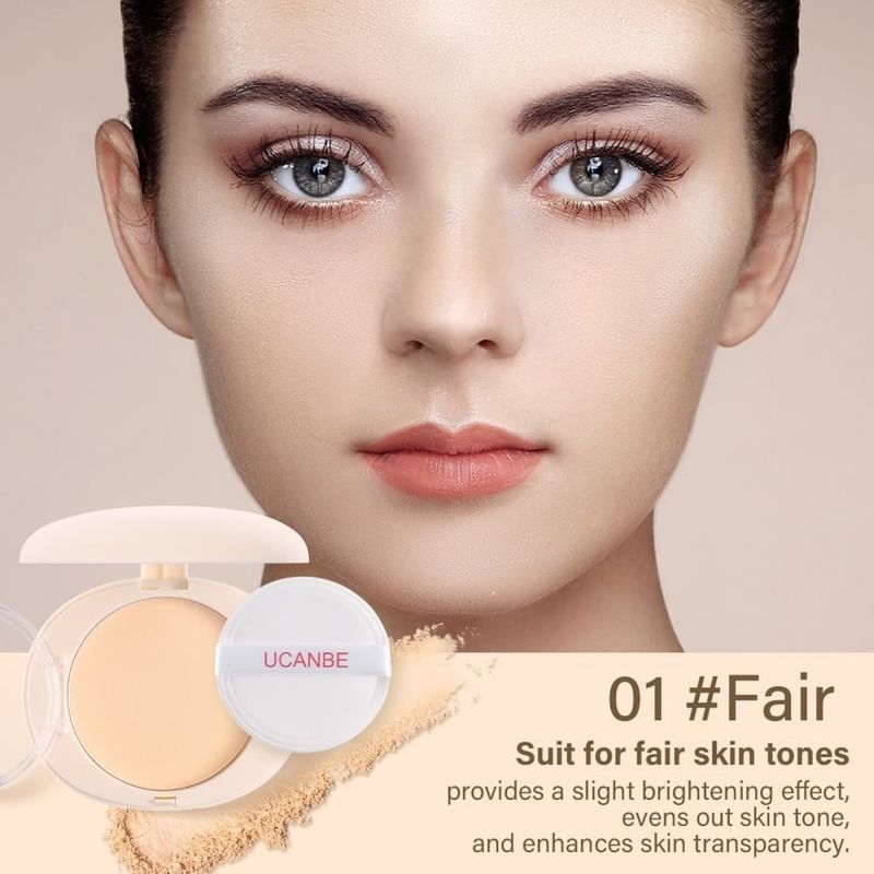 UCANBE - Flawless Oil-Control Matte Powder Pact - 3 Shades