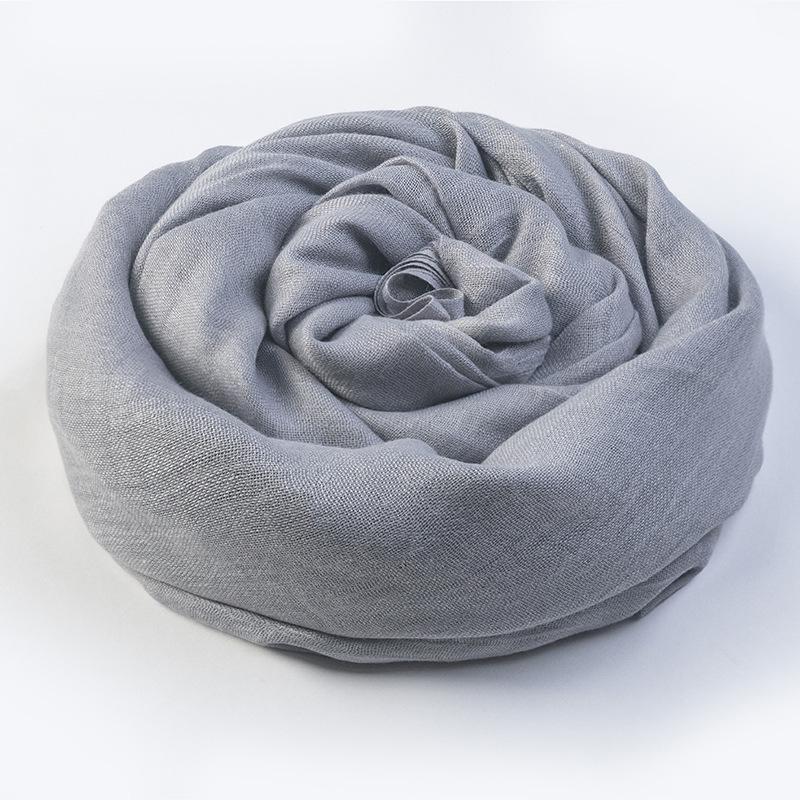 Women's Summer Sun Protection Scarf: Cotton & Linen, Japanese & Korean Style, Medium-Long, Lightweight Shawl