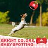 LED Illuminated Dog Activity Circle Charging Pet Toy Bite Proof Material Interactive Play Tool for Backyard Night Game
