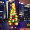 Christmas Decorations Scene Layout Festive Atmosphere Decoration Creative Window Stickers Glass Door Window Luminous Pendants