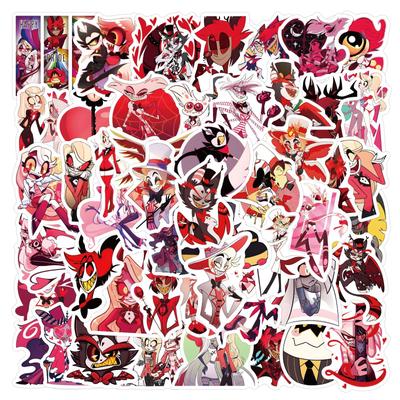 60 Nuovi Adesivi Graffiti Hazbin Hotel Laptop Valigia Adesivi Fai da Te
