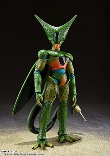 TAMASHII NATIONS S.H.Figuarts Dragon Ball Z Cell First Form (Rerelease Edition) Approximately 170mm PVC & ABS Painted Movable Figure