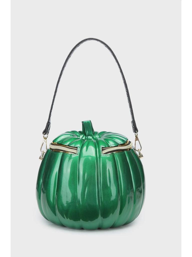 2025 Ευρωπαϊκή & Αμερικανική Μόδα 3D Τσάντα Ώμου ή Ταχυδρόμου με Κεφάλι Κολοκύθας για Γυναίκες - Casual Στυλ Απόκριες