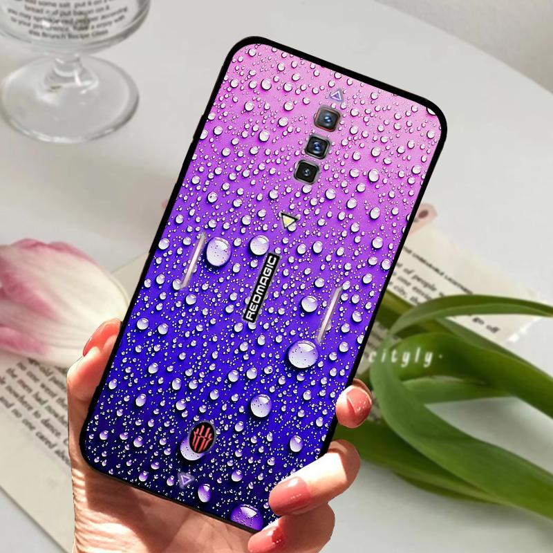 For ZTE Nubia Red Magic 6 Case Shockproof Soft TPU Silicone Phone Cover For ZTE Nubia Red Magic 6S Pro Capa Cartoon RedMagic 6