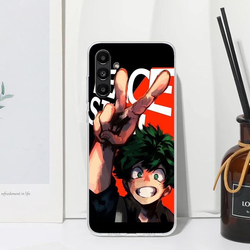 My Hero Izuku Deku Phone Case For Samsung Galaxy A17 A37 A57 A16 A26 A36 A56 A15 A25 A35 A55 A14 A24 A34 A54 A13 A23 A33 A53 A07