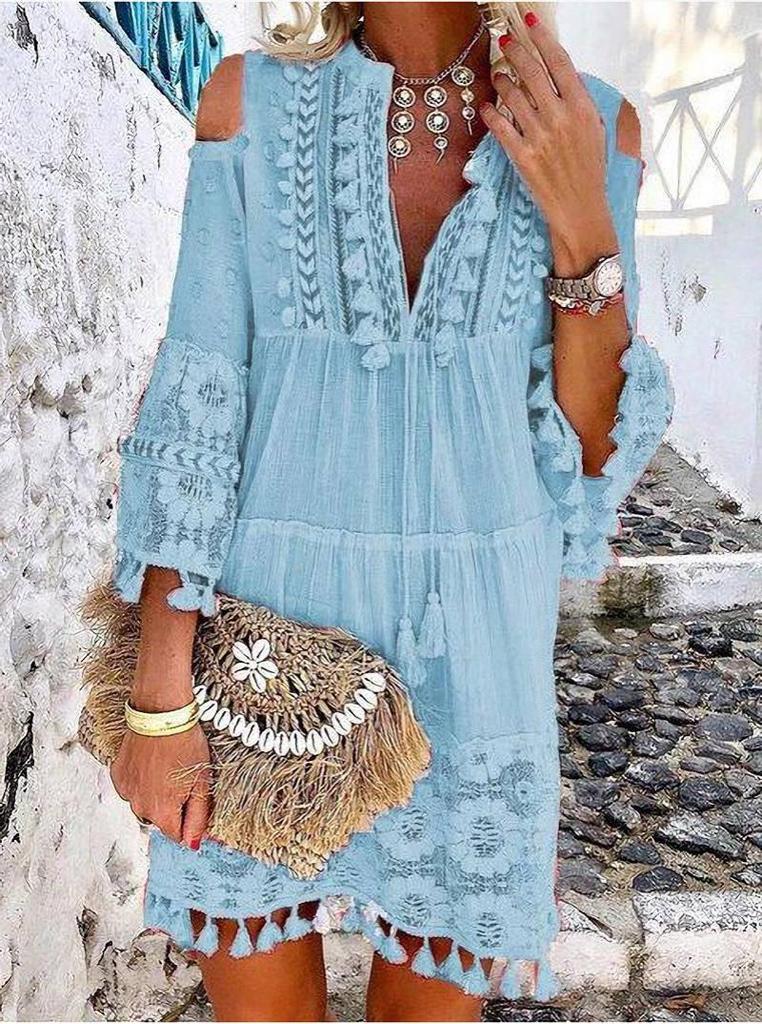 2021 Frühling/Sommer Süßes Damenmodekleid