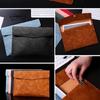 Business Folder Water Resistant Leather Document Organiser Carrying Case Magnetic Button Closure 330x240cm for Office