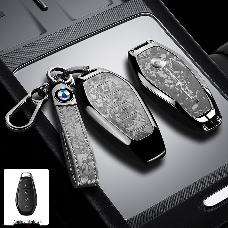 Denza D9 Key Case N7max: Metal N8/N8L Anti-drop Shell - Light Luxury, Simple Style.