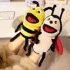 Cute and Fun Cartoon Insect Finger Puppets Stuffed Toys Stuffed Animals Stuffed Dolls Learn Interactive Toy Gifts