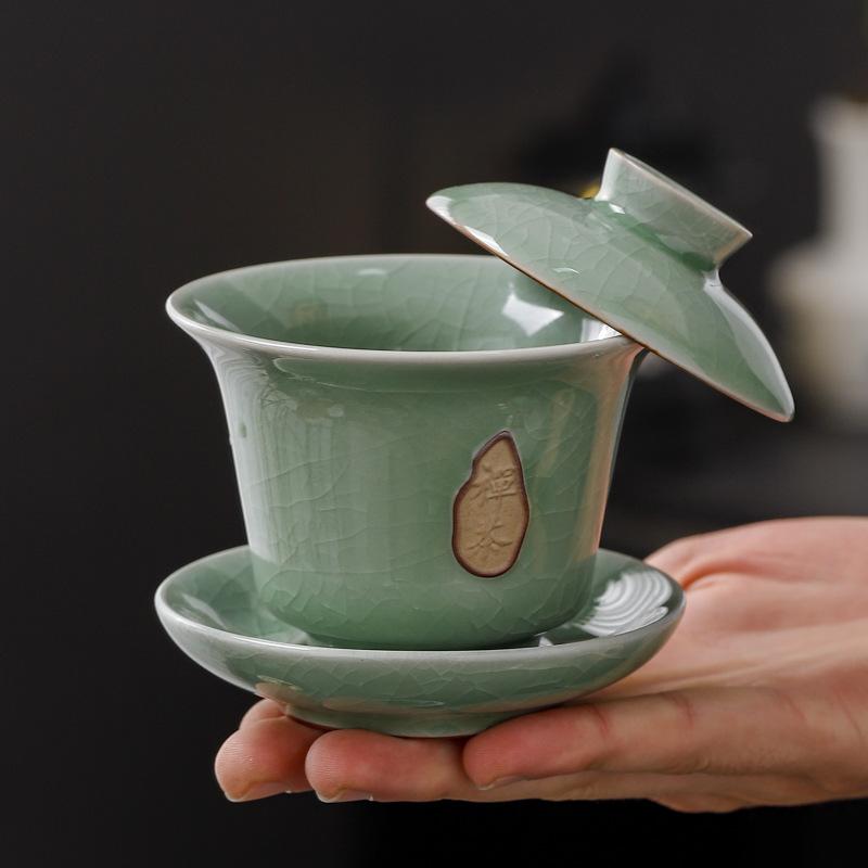 Geyao Kung Fu Tea Set, a Complete Set of Teapot Openings, High-end Gift Boxes, Company Business Gifts